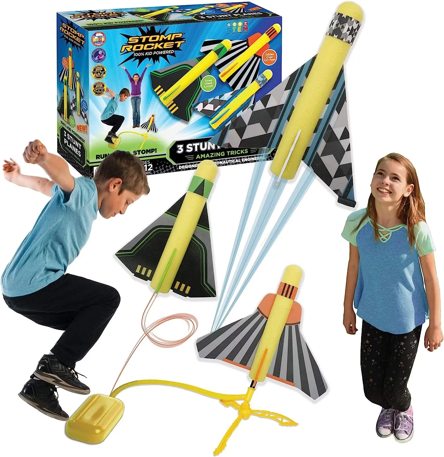 Stomp Rocket Raketstuntplan