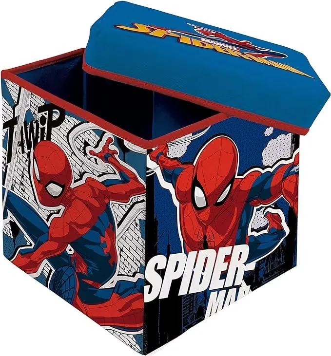 Superdiver Hopfällbar förvaringslåda med lock Spiderman