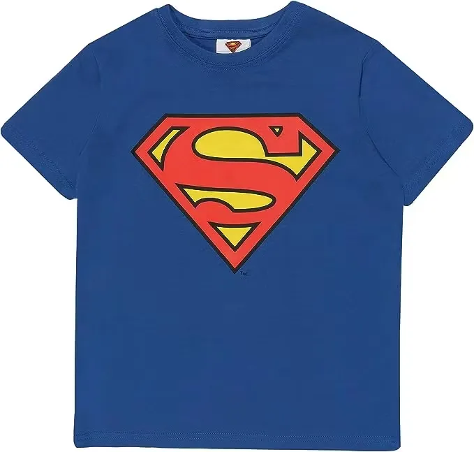 Superman T-shirt Blå