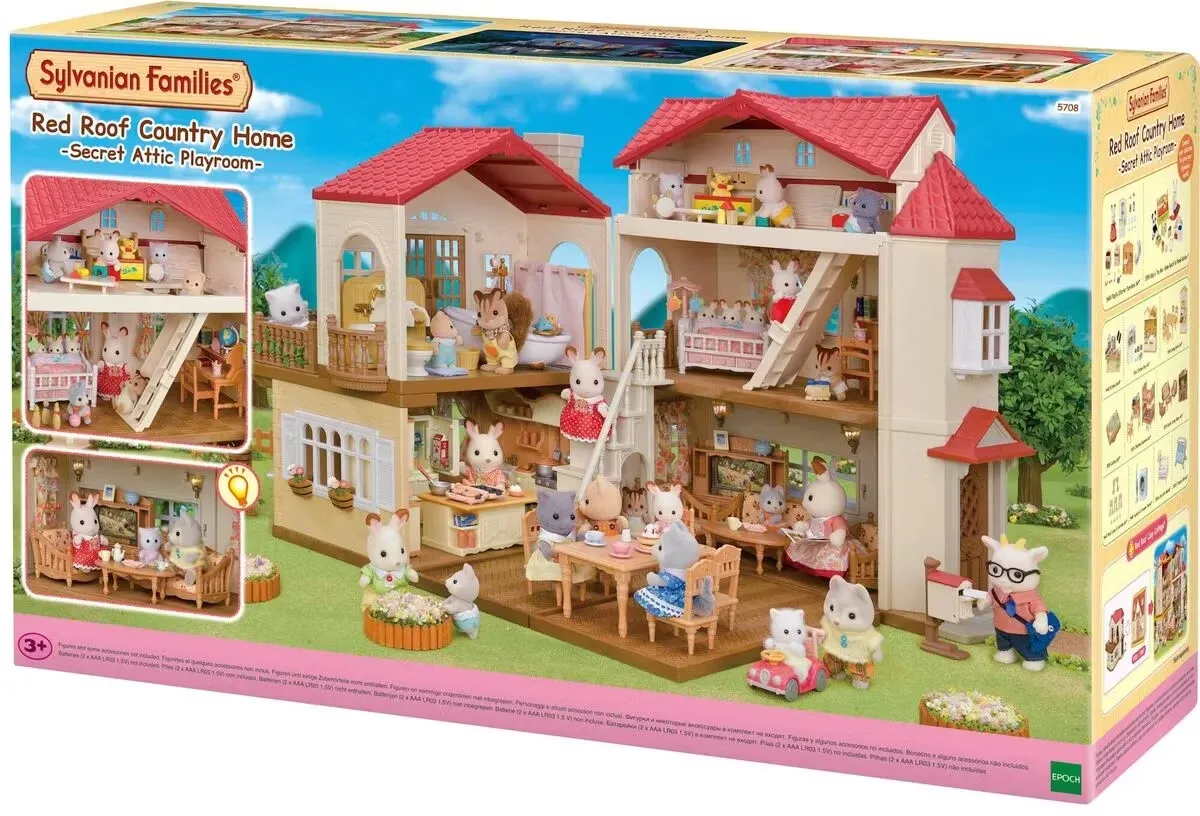 Sylvanian Families Red Roof Dockhus