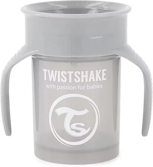 Twistshake 360 Cup Grå