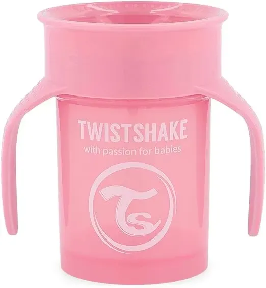 Twistshake 360 Cup Rosa