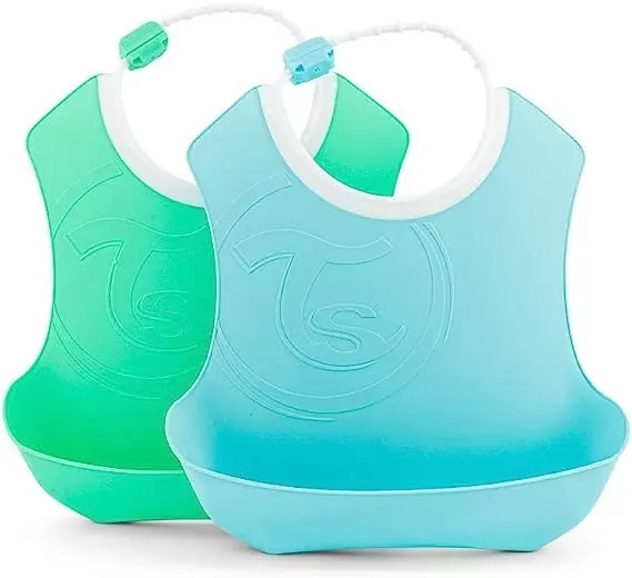 Twistshake Haklapp 2-pack Blå/Grön