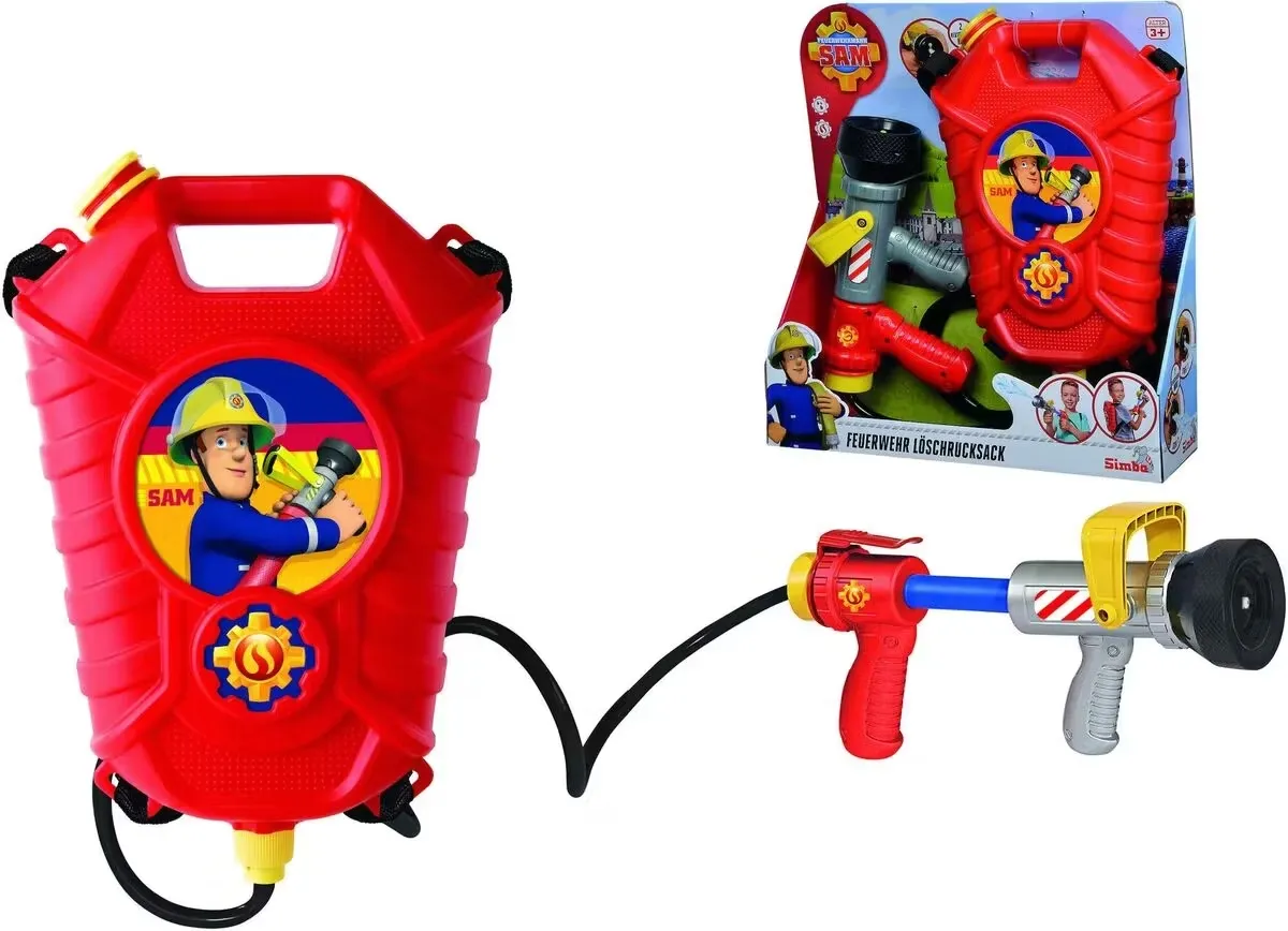 Vattenpistol & Vattentank Brandman Sam