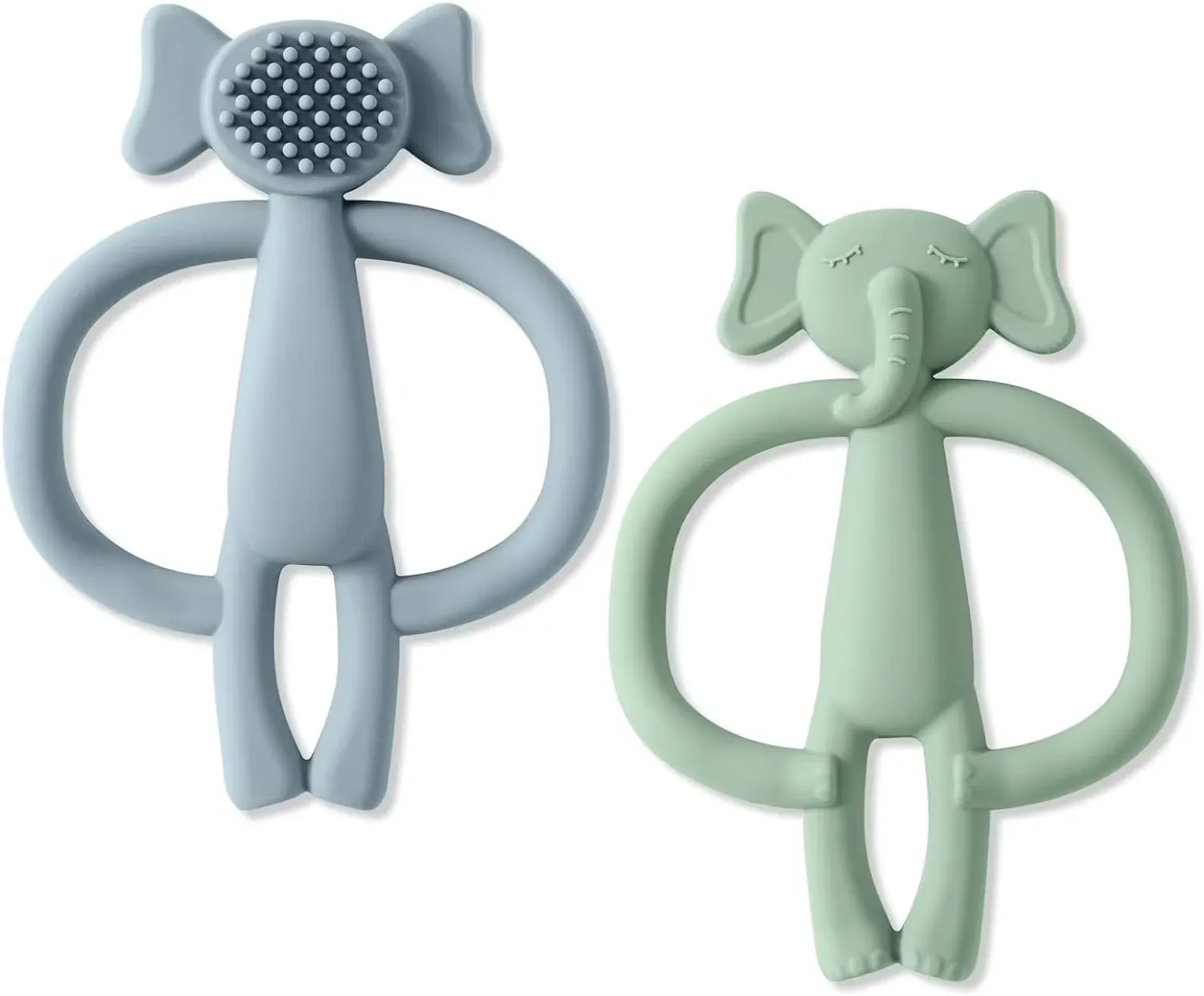 Vicloon Bitringar 2-Pack Grå/Grön