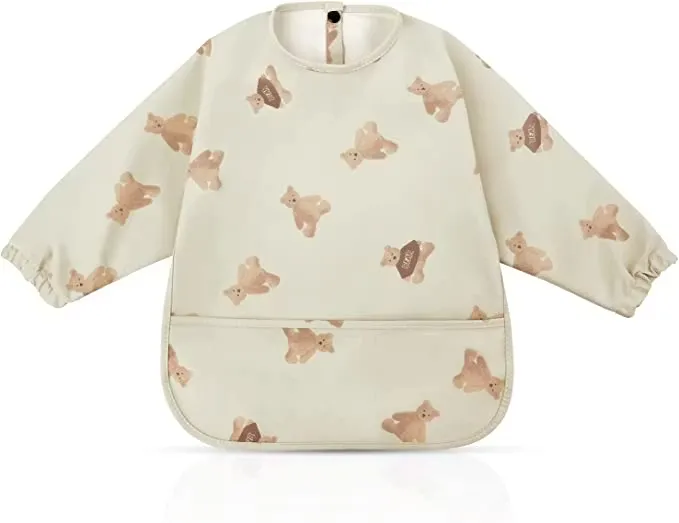 Vicloon Haklapp med Ärmar Ljusbrun