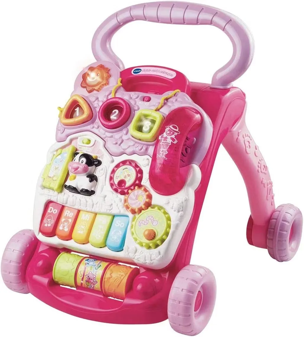 Vtech Lära-Gå-Vagn Rosa