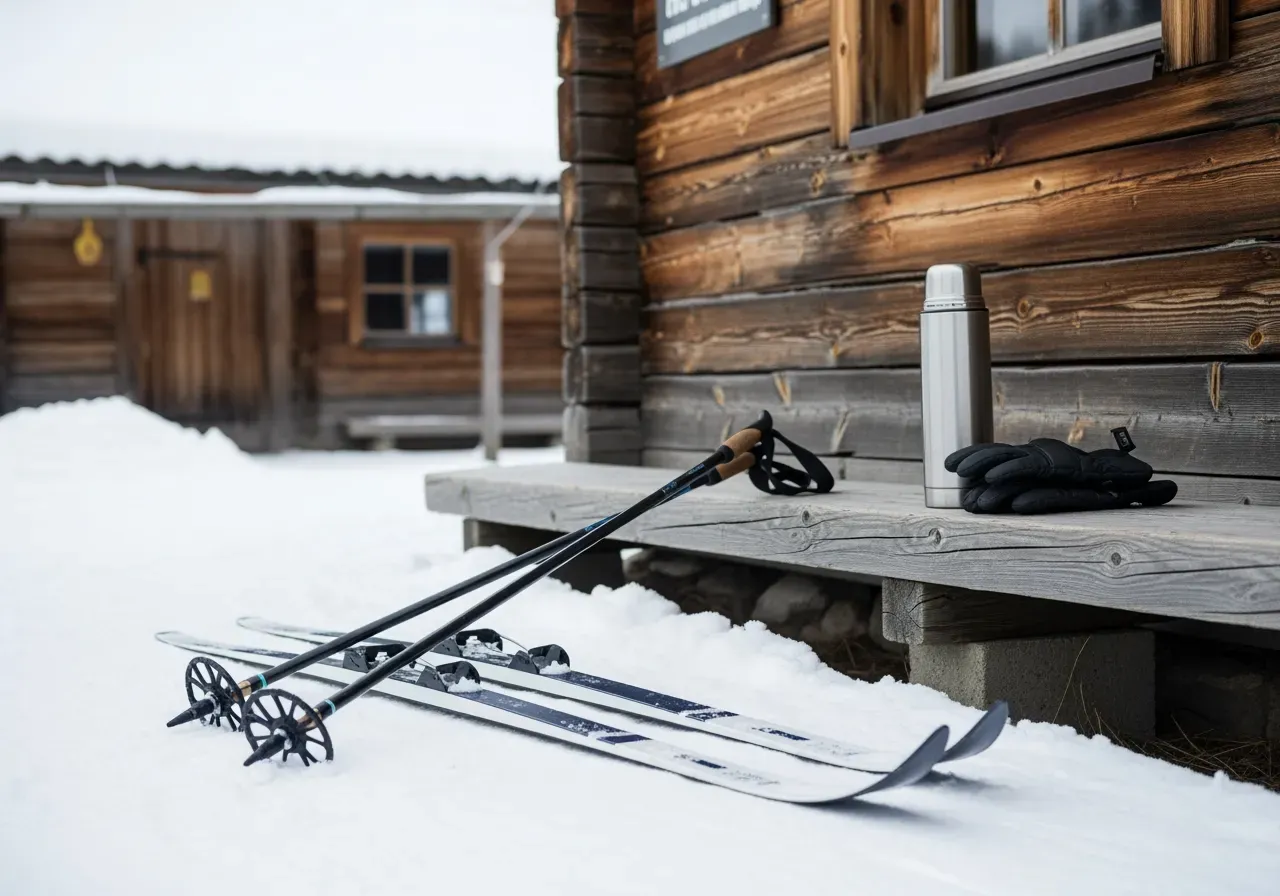 Längdskidåkning Starta Rätt Med Utrustning
